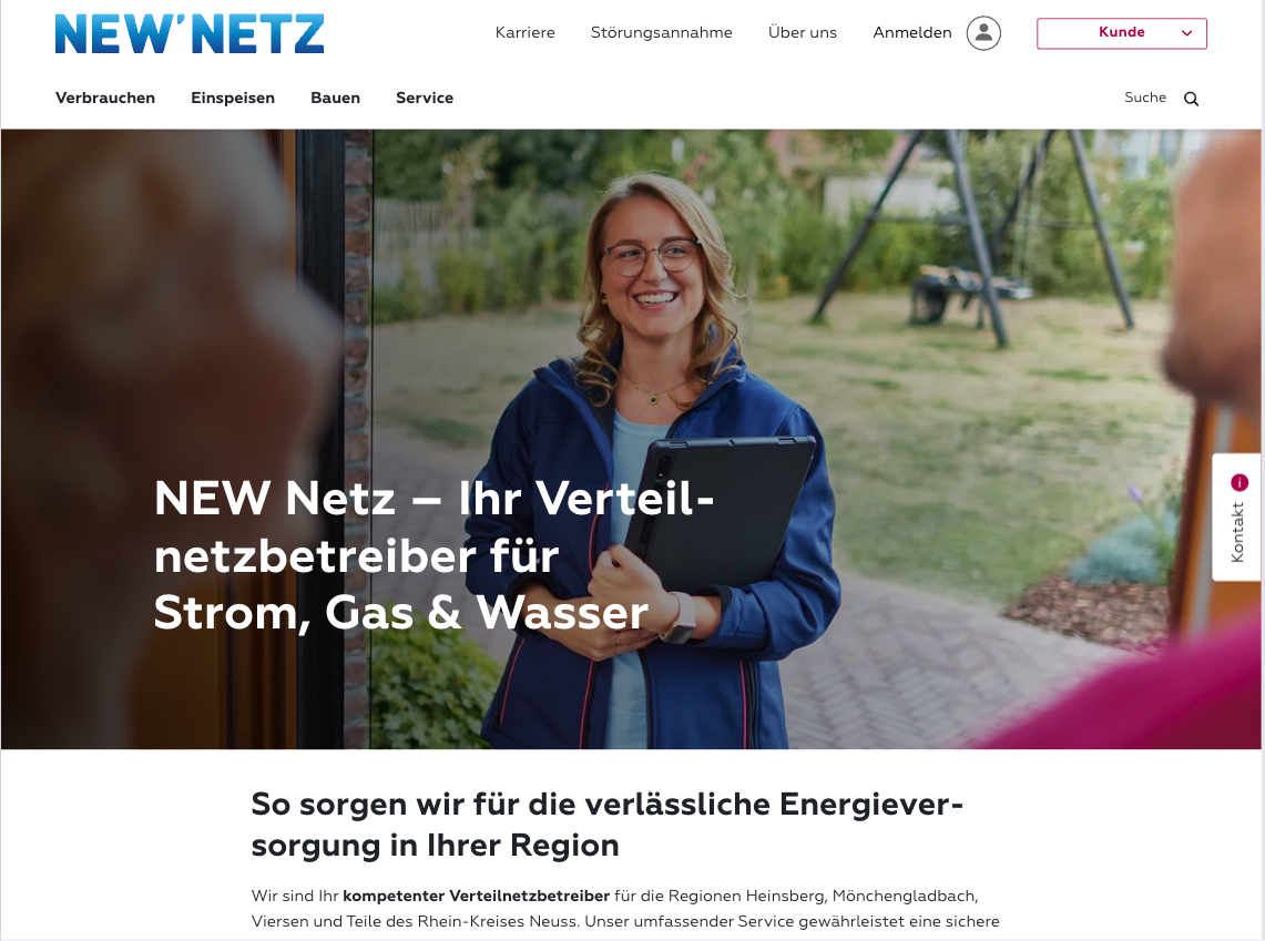 Senior Full-Stack Engineer – NEW NETZ, screenshot 1